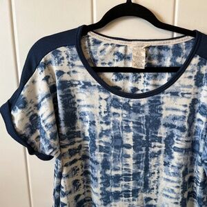 Lucky Brand Shirt - Tie Dye Blue XXL